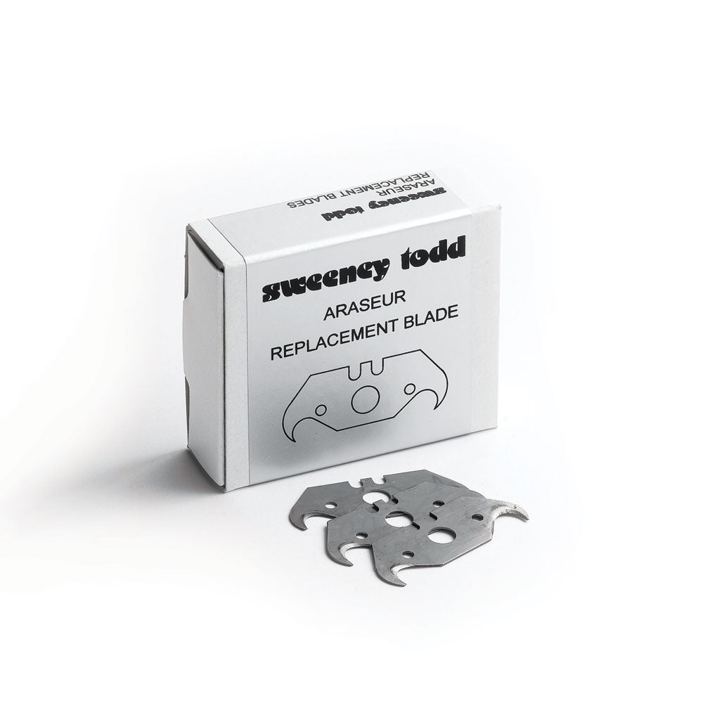 Sweeney Todd DA02 Hook with Hole Araseur Blades – Pack of 100
