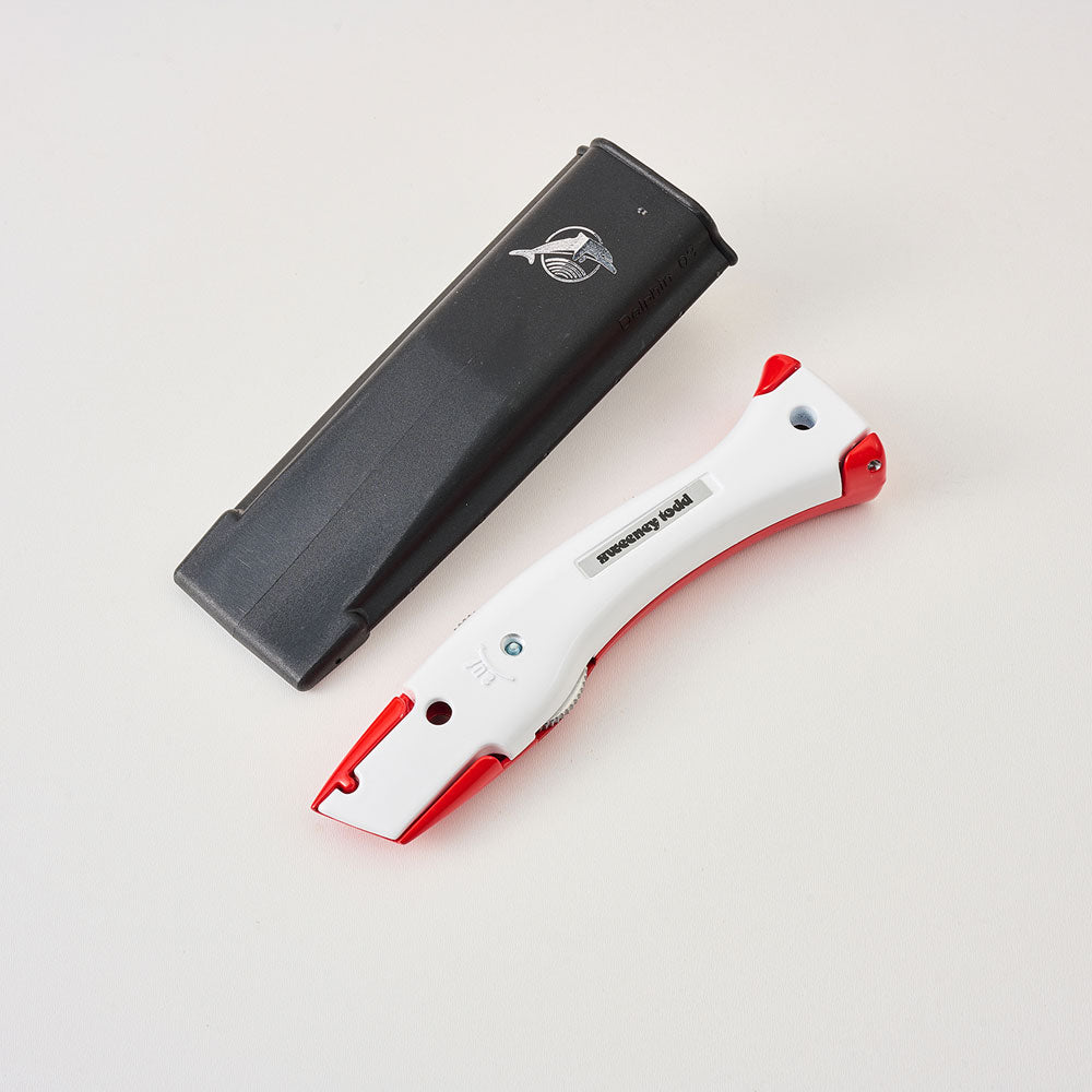 Delphin Knife - Red/White