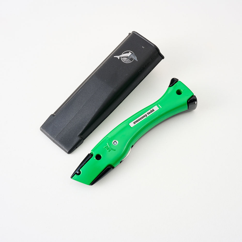 Delphin Knife - Green/Black