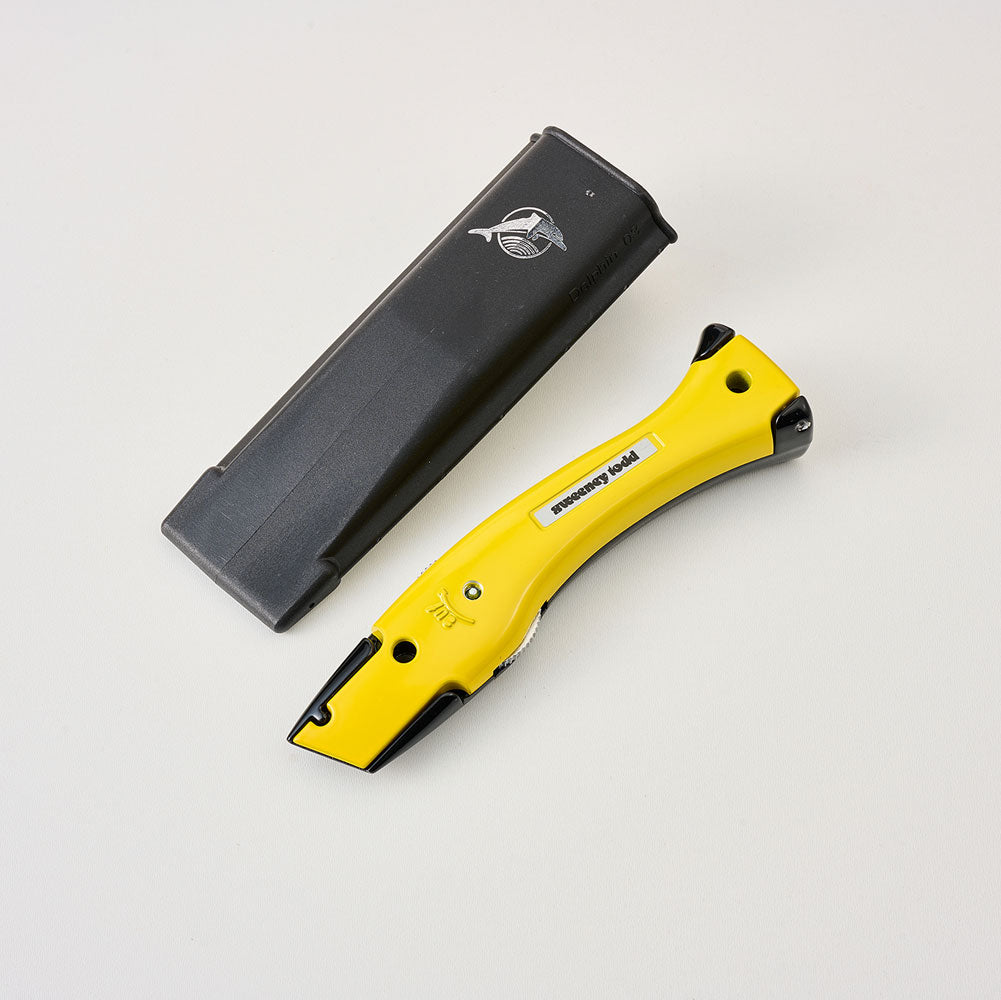 Delphin Knife - Black/Yellow