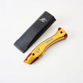 Delphin Knife - Candy Red/Candy Gold