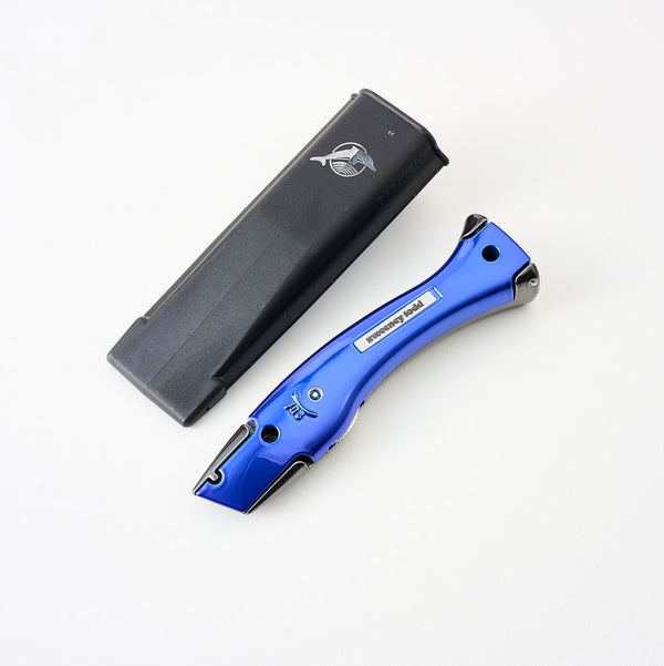 Delphin Knife - Candy Black/Candy Blue