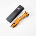 Delphin Knife - Matt Black/Candy Orange