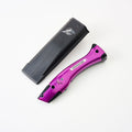 Delphin Knife - Matt Black/Candy Violet