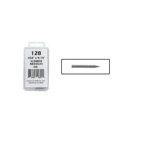 Crain 128 Scriber Needles – Precision Replacement Needles for Crain 194 Scriber (50 Pack)
